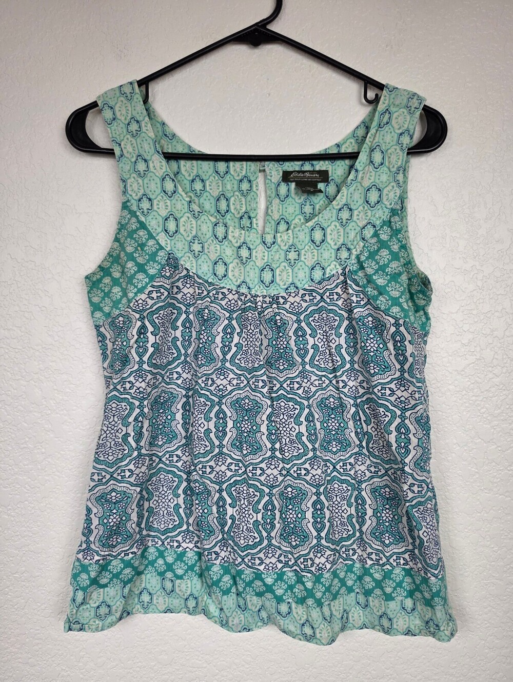 Eddie Bauer Women's Sleeveless Cotton Tank Top Medium